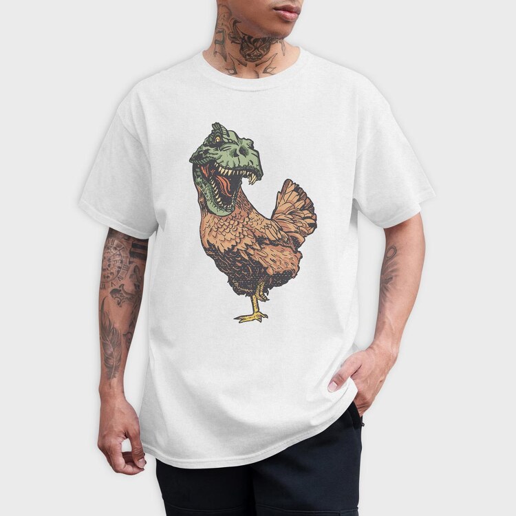 Chicken Rex, Tricou Barbati (Unisex)