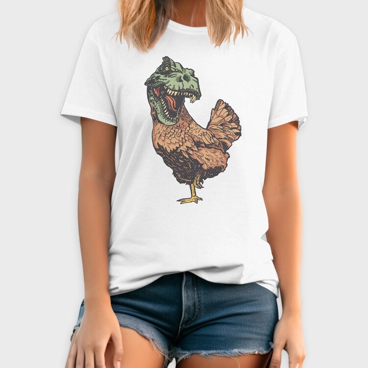 Chicken Rex, Tricou Barbati (Unisex)