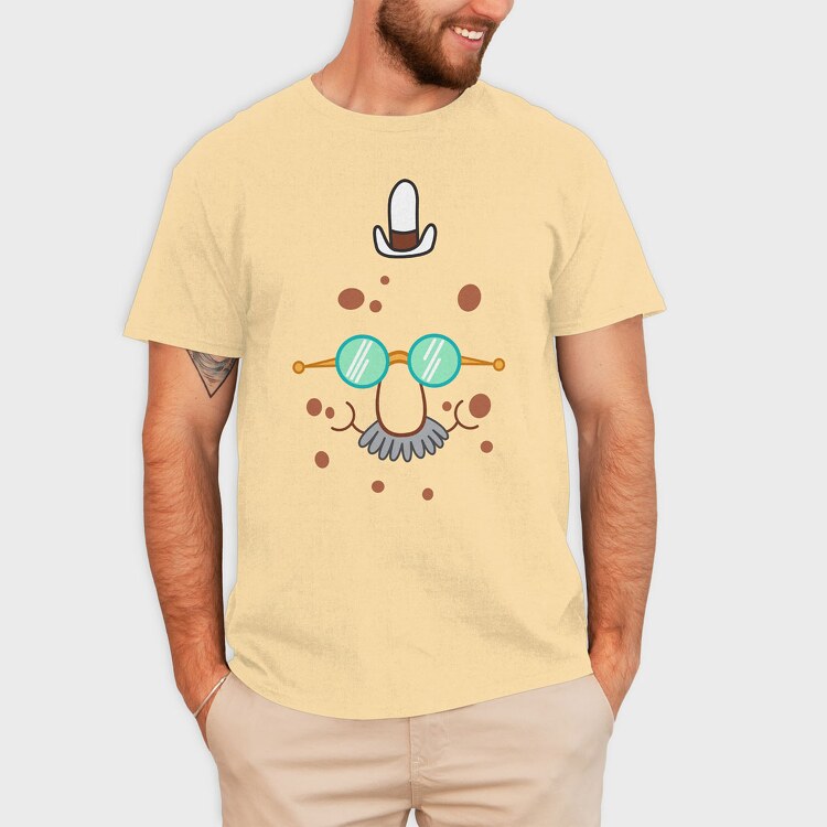 SpongeBob Faces 14, Tricou Barbati (Unisex)
