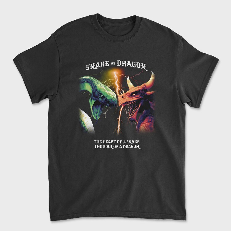 Realistic Dragon Snake, Tricou Barbati (Unisex)