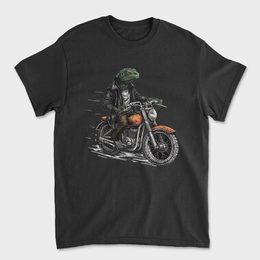 Motorbike Lizard, Tricou Barbati (Unisex)