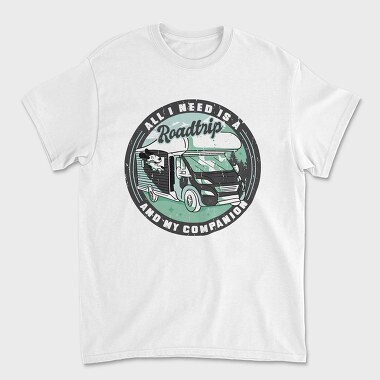 Roadtrip Companion, Tricou Barbati (Unisex)