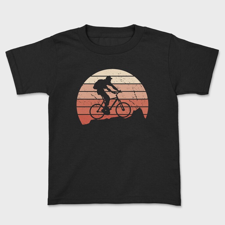 Mountain Bike Vintage, Tricou Copii