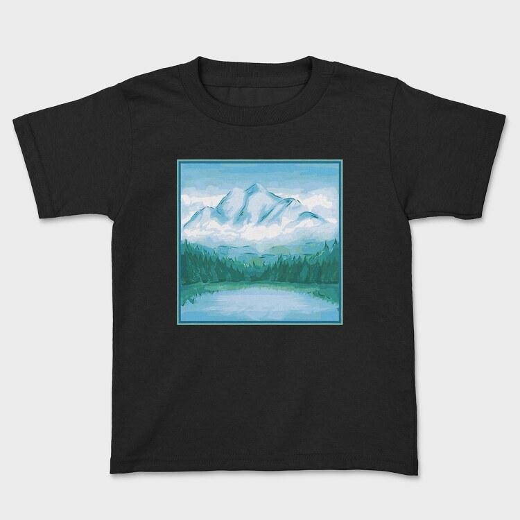 Mountain Painting, Tricou Copii