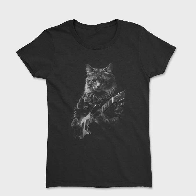 Rocker Cat, Tricou Femei