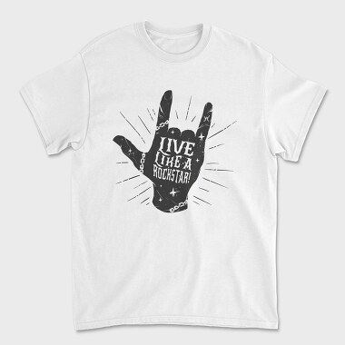 Rockstar Hand, Tricou Barbati (Unisex)