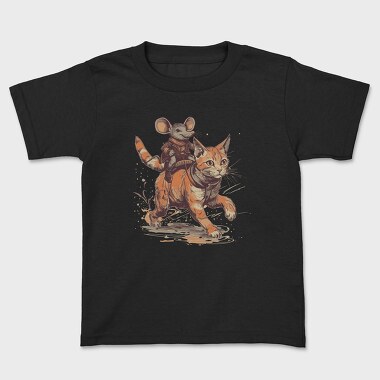 Mouse Cowboy Cat, Tricou Copii