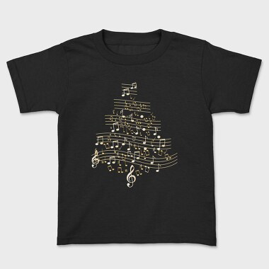 Music Christmas Tree, Tricou Copii