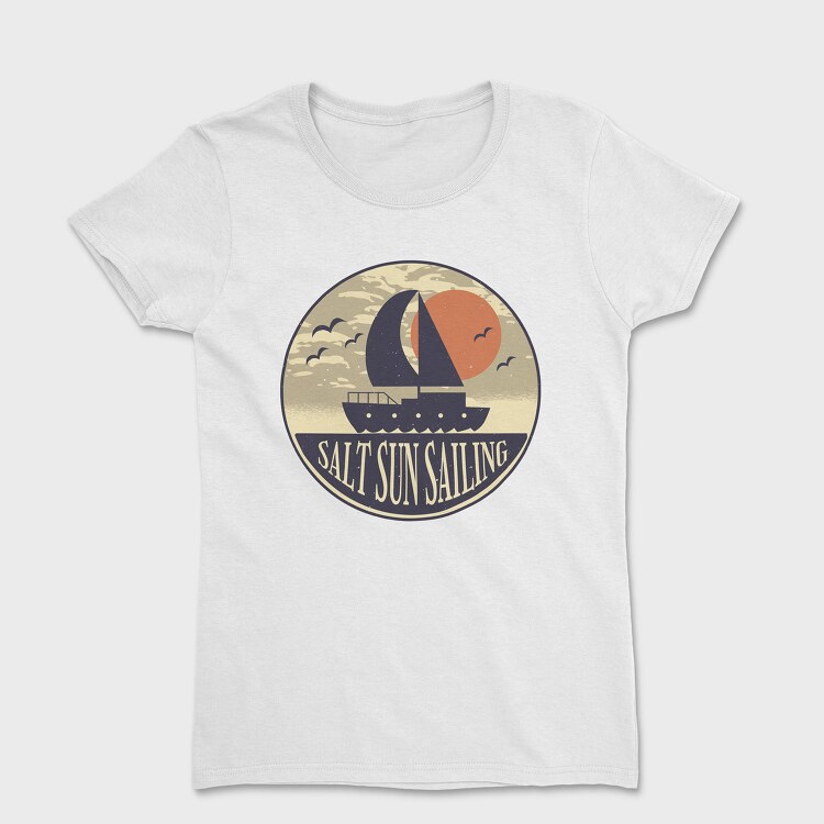 Salt Sun Sailing Boat, Tricou Femei