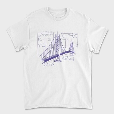 San Francisco Bridge, Tricou Barbati (Unisex)