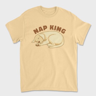 Nap King Labrador, Tricou Barbati (Unisex)