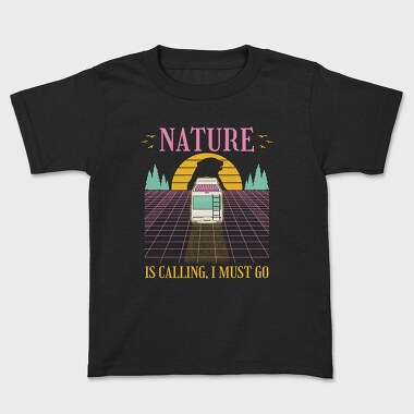 Nature Vaporwave, Tricou Copii