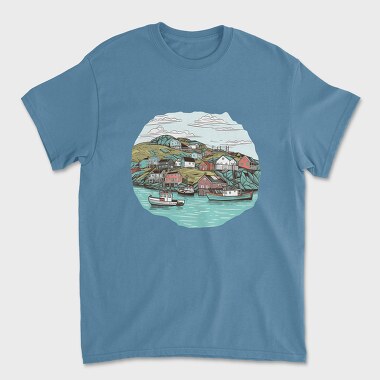 New Found Land Harbour, Tricou Barbati (Unisex)