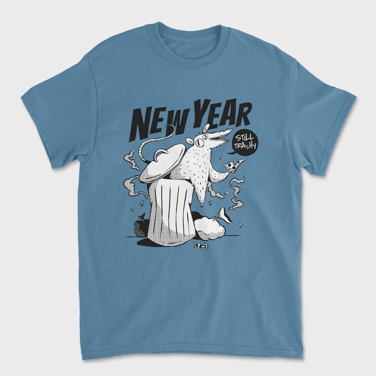 New Year Trash, Tricou Barbati (Unisex)