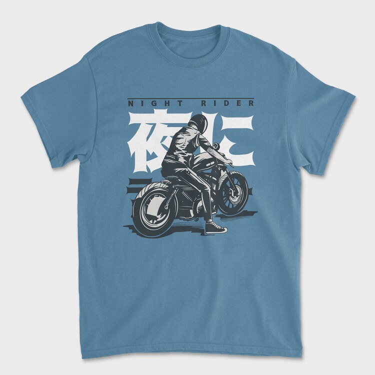 Night Rider, Tricou Barbati (Unisex)