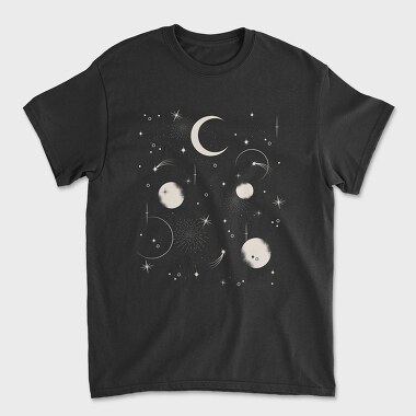 Night Sky, Tricou Barbati (Unisex)