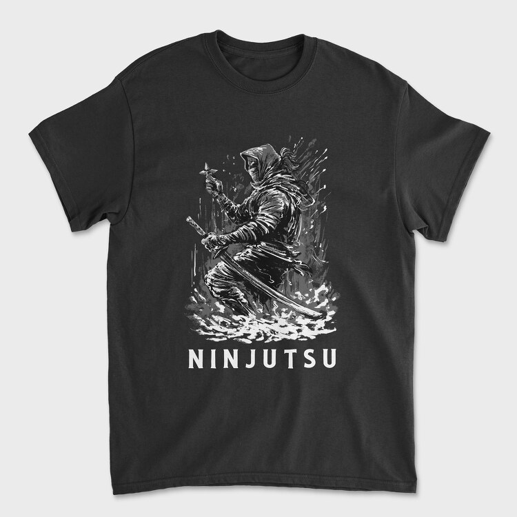 Ninjutsu, Tricou Barbati (Unisex)