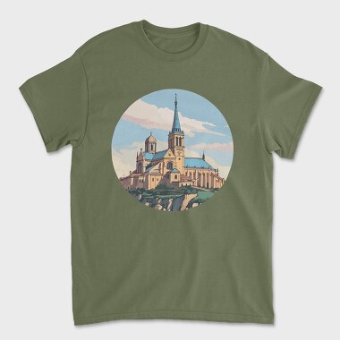 Notre Dame De La Garde, Tricou Barbati (Unisex)