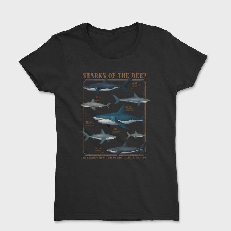 Sharks of the Deep, Tricou Femei