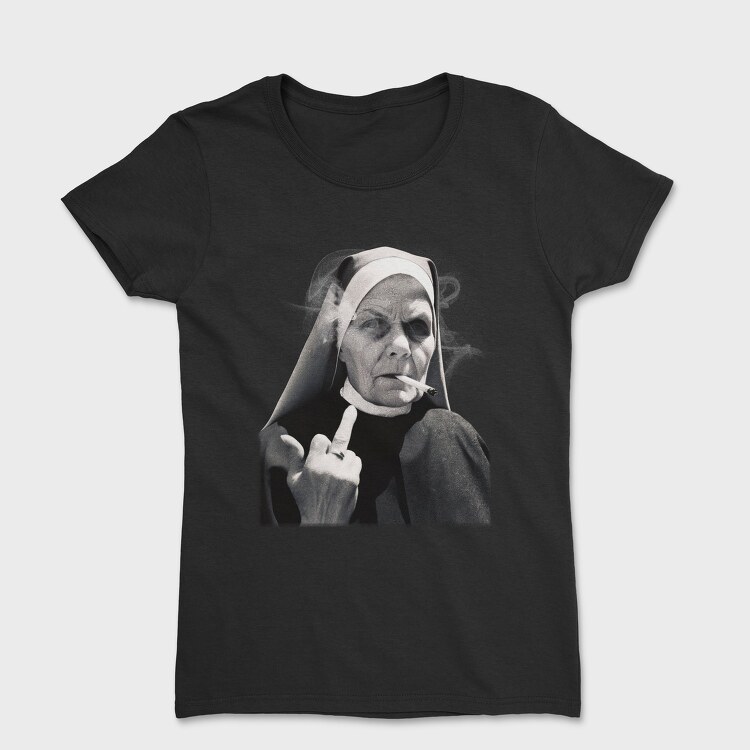 Nun Middle Finger, Tricou Femei