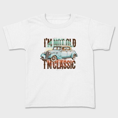 Old Car Quote, Tricou Copii