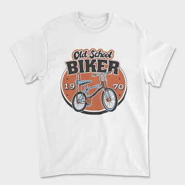 Old School Biker, Tricou Barbati (Unisex)