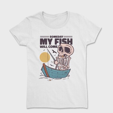 Skeleton Fishing, Tricou Femei