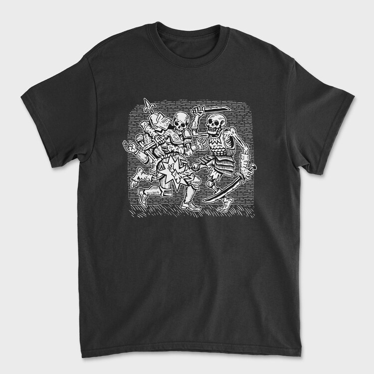 Skeleton Knights, Tricou Barbati (Unisex)