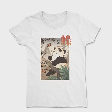 Panda Butterfly Japanese, Tricou Femei