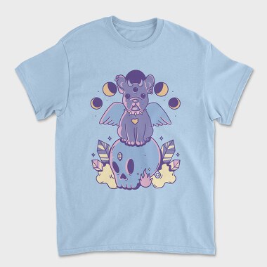 Pastel Goth Dog, Tricou Barbati (Unisex)