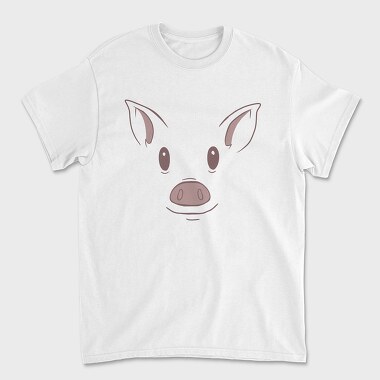 Pig Face, Tricou Barbati (Unisex)