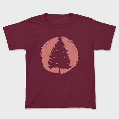 Pine Tree Sunset, Tricou Copii