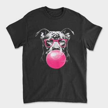 Pitbull Bubblegum, Tricou Barbati (Unisex)