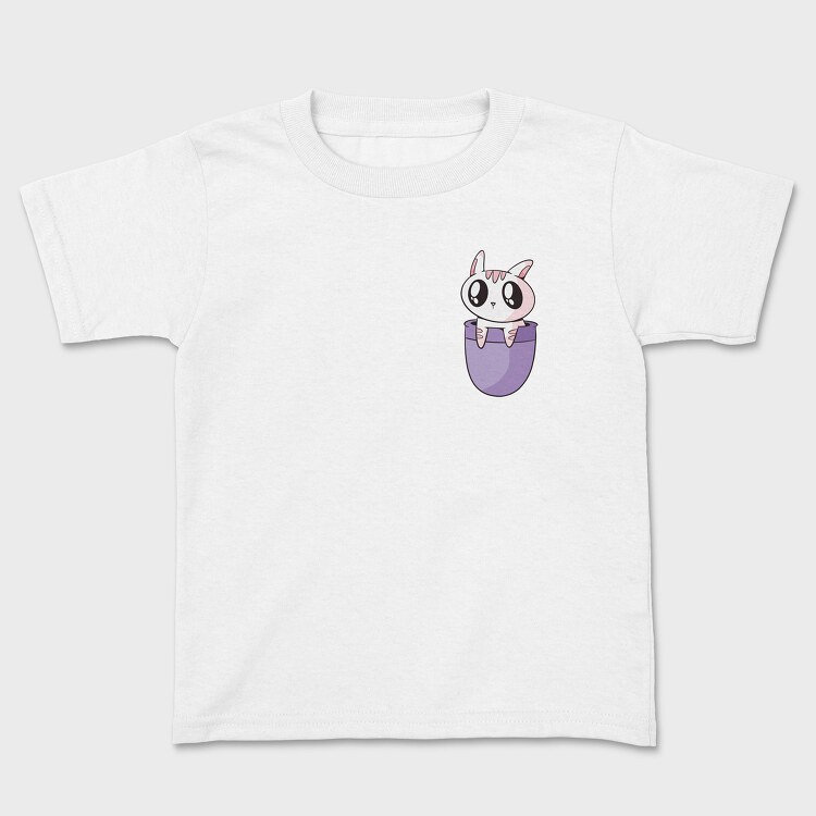 Pocket Cute Cat, Tricou Copii