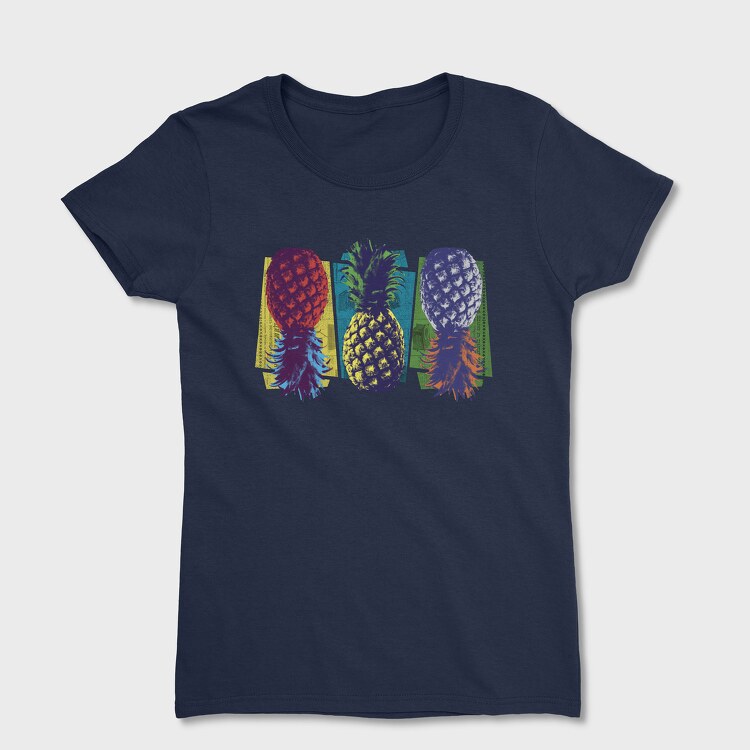 Pop Art Pineapple, Tricou Femei