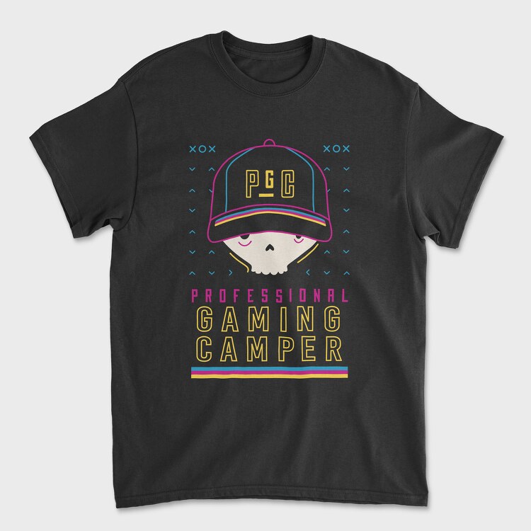 Professional Gaming Camper, Tricou Barbati (Unisex)