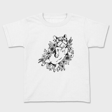 Pug Flowers, Tricou Copii