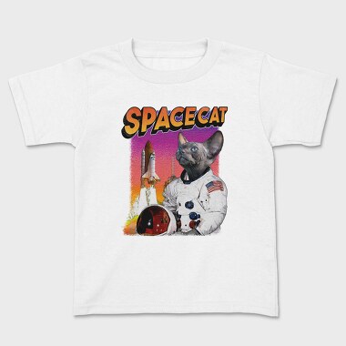 Space Sphynx Cat, Tricou Copii