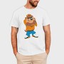 Cartoon Retro Tazmania 3, Tricou Barbati (Unisex)
