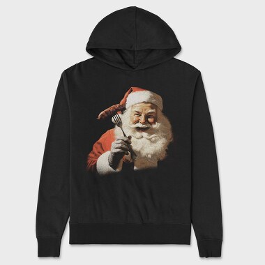 Santa Funny, Hanorac Oversize Barbati (Unisex)