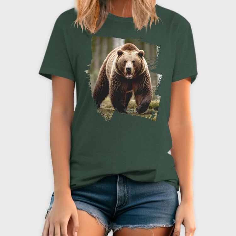 Bear Nature, Tricou Barbati (Unisex)