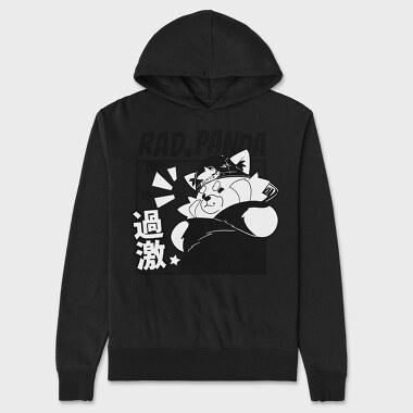 Rad Panda, Hanorac Oversize Barbati (Unisex)