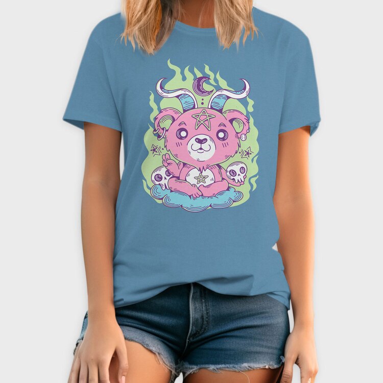 Cute Pastel Bear, Tricou Barbati (Unisex)