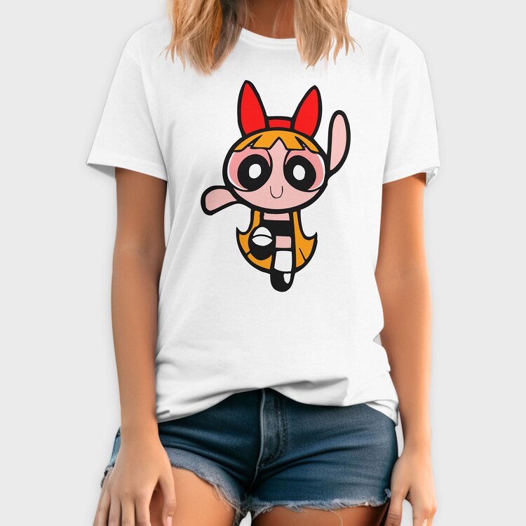 Cartoon Retro the Powerpuff Girls 5, Tricou Barbati (Unisex)