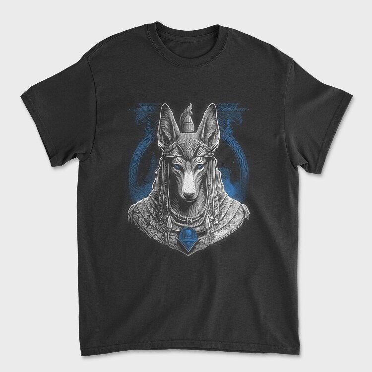 Anubis White, Tricou Barbati (Unisex)