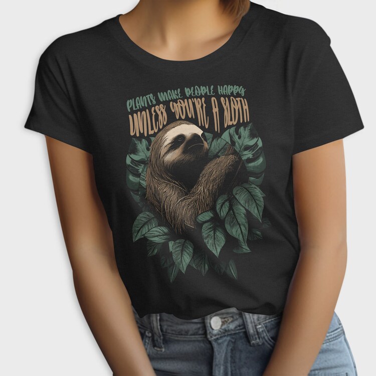 Sloth Plants, Tricou Femei