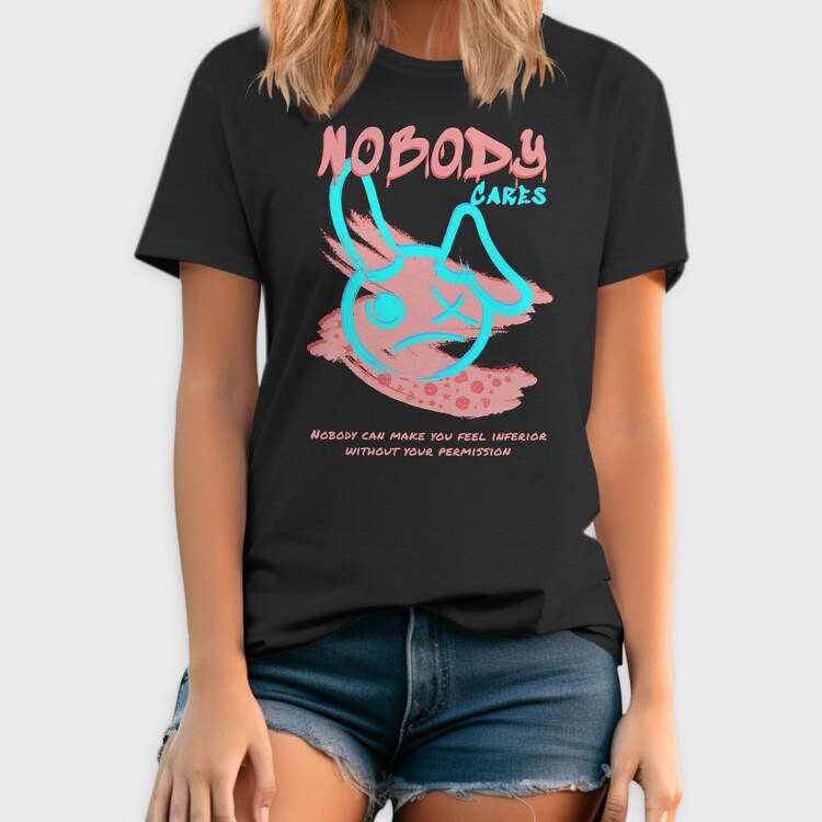 Nobody Cares, Tricou Barbati (Unisex)