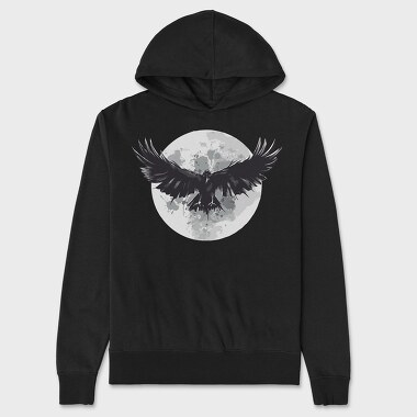 Raven Moon, Hanorac Oversize Barbati (Unisex)