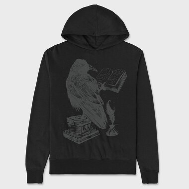 Raven Reading, Hanorac Oversize Barbati (Unisex)