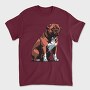 Bordeaux Mastiff, Tricou Barbati (Unisex)